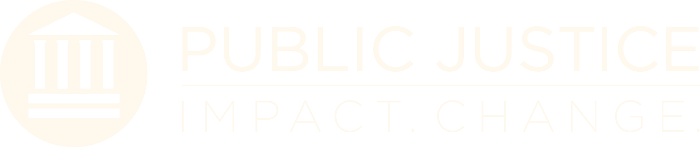Public Justice logo